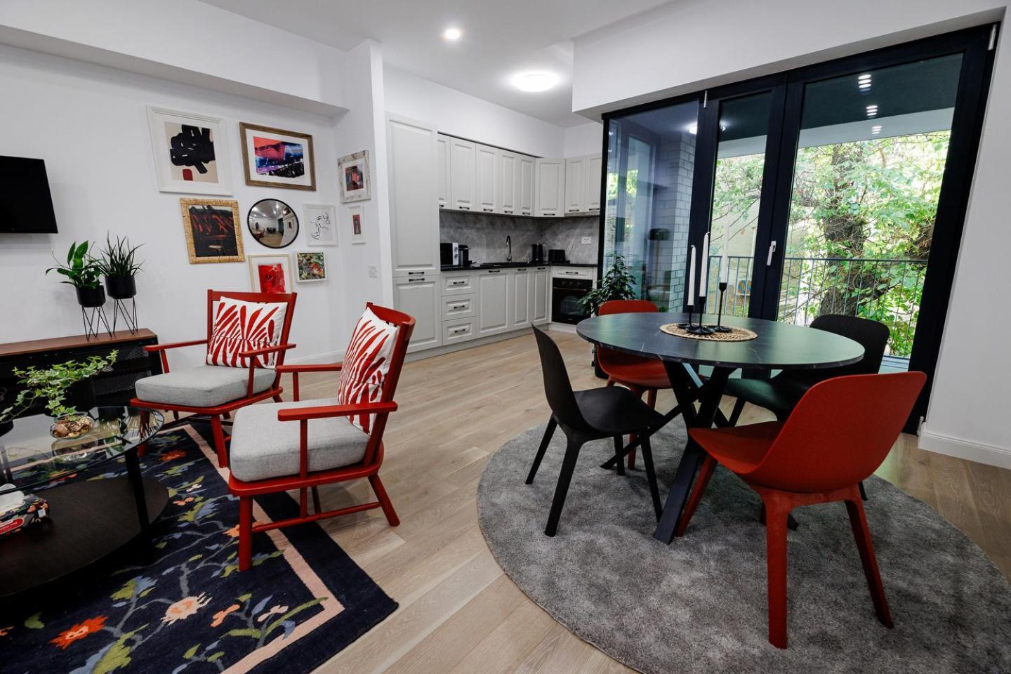 The Corner Luxe Apartment 부쿠레슈티 외부 사진